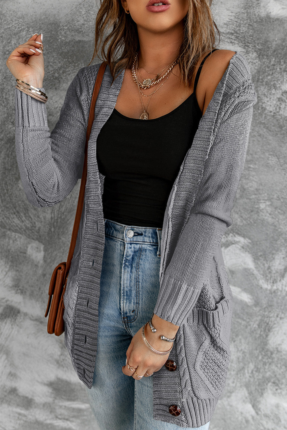 Comfy Front Pocketed Cardigan