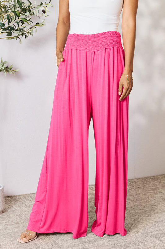 Plus Size Wide Leg Pants