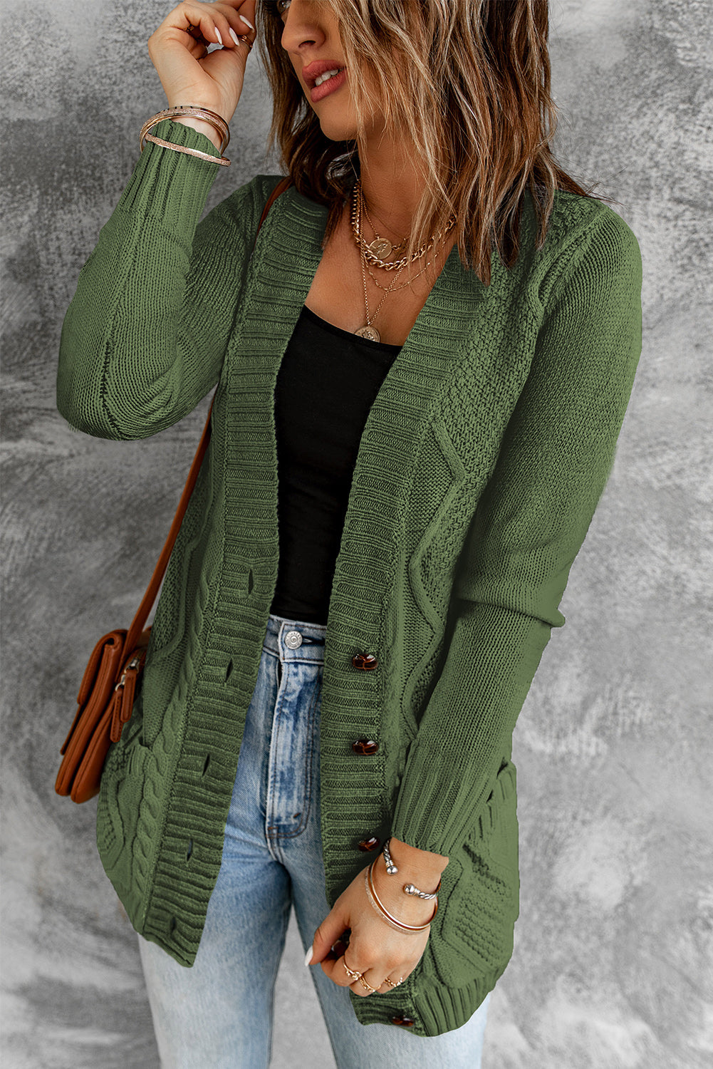 Comfy Front Pocketed Cardigan