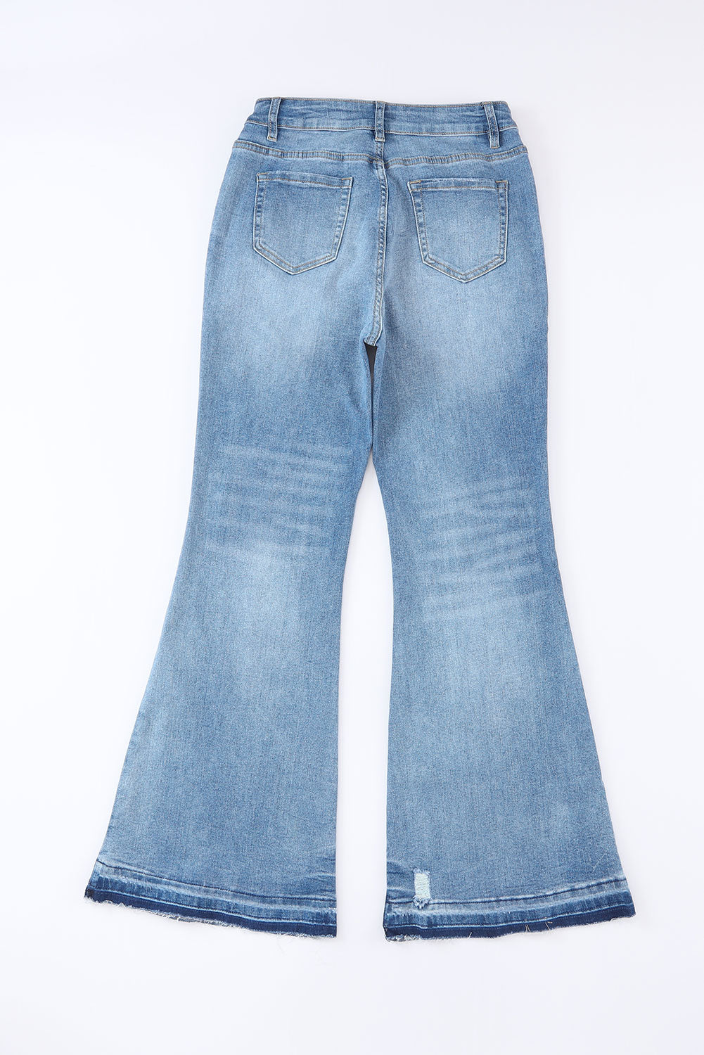 Plus & Regular Fit High Waisted Bell Bottom Jeans