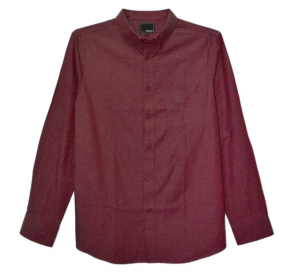 Mens Long Sleeve Dress Shirt