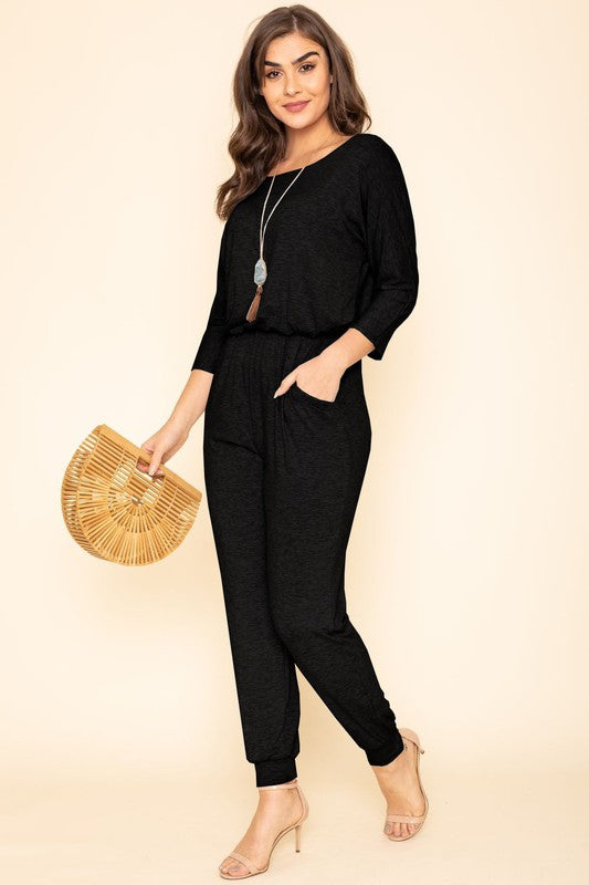 Plus Size Casual Jumpsuit