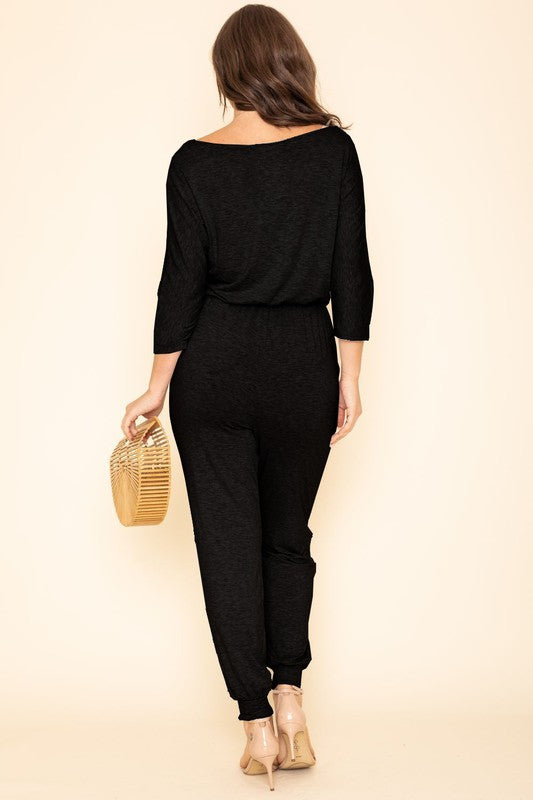 Plus Size Casual Jumpsuit