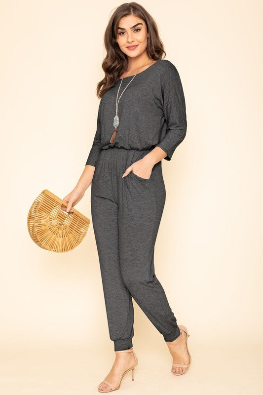 Plus Size Casual Jumpsuit