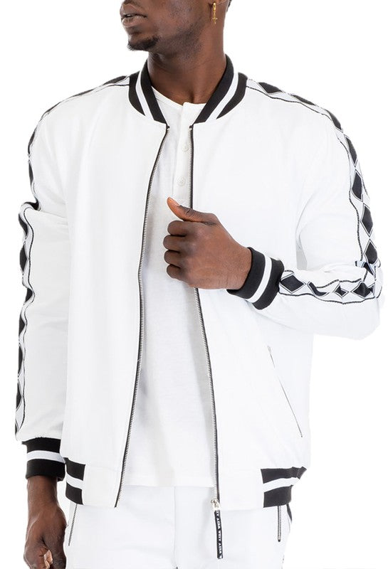 Diamond Design Track Jacket