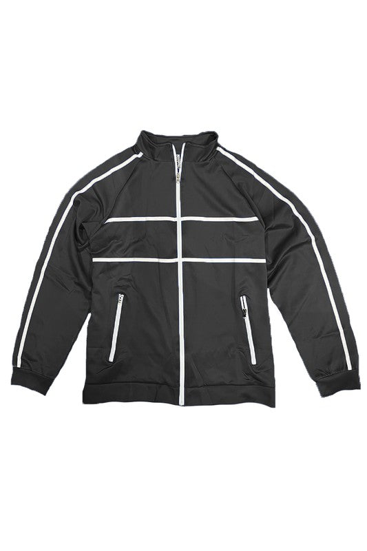 Tape Stripe Track Jacket