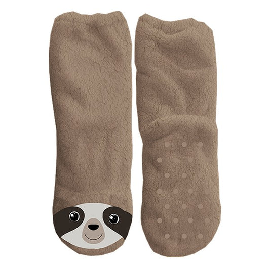 Sloth Time - Women's Cozy Slipper Socks