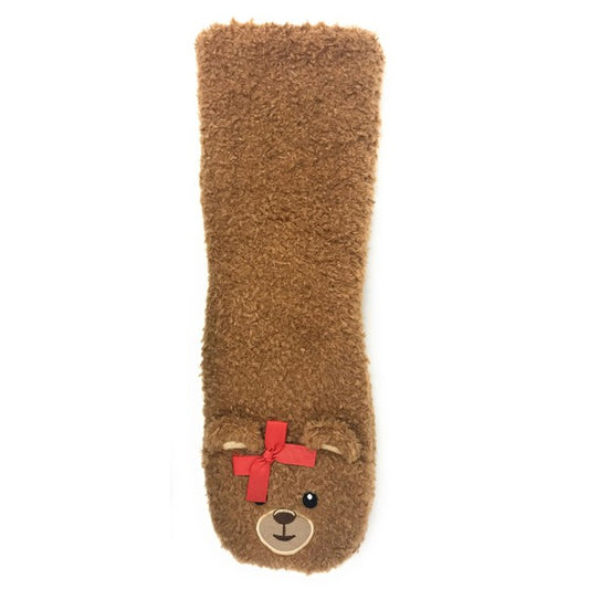 T Bear - Women's Cozy Slipper Socks