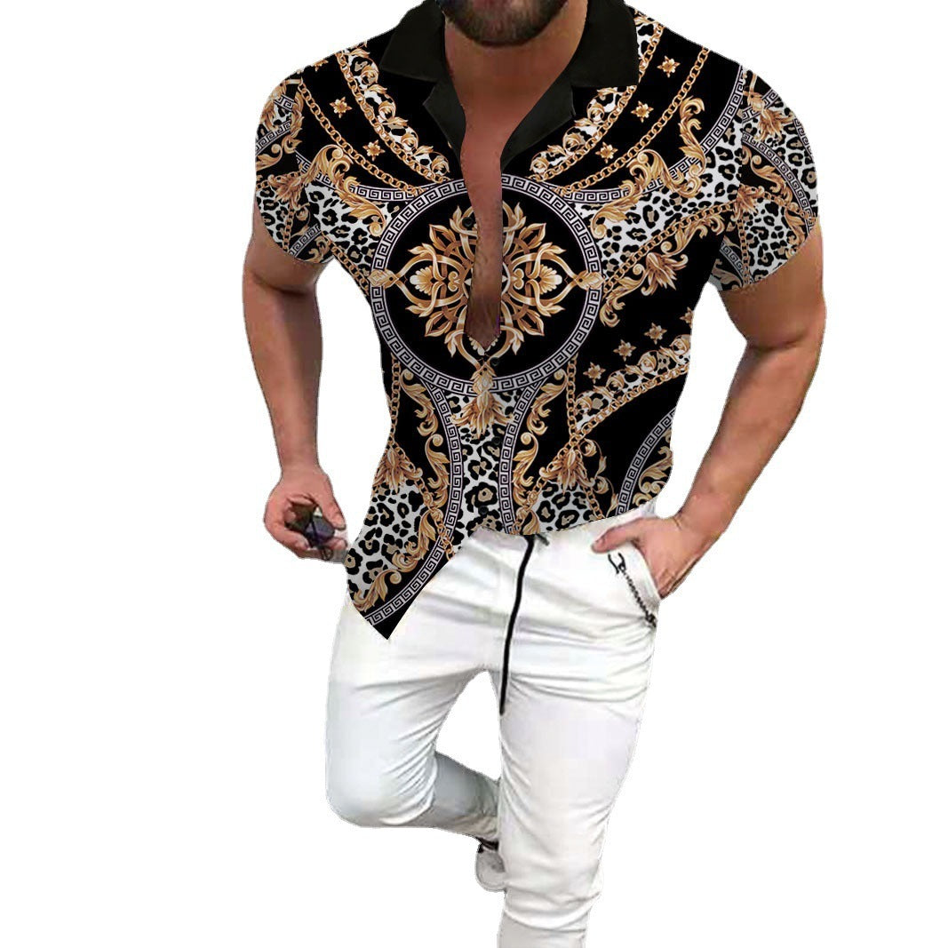 Hot Summer Mens Shirt