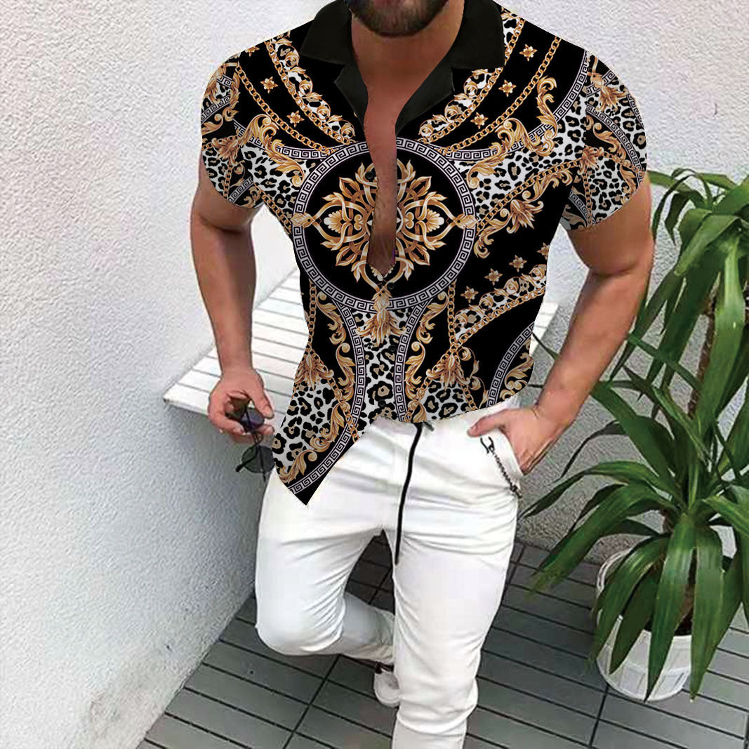 Hot Summer Mens Shirt