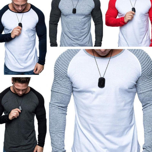 Men's Long Sleeve T-shirt  Slim Fit