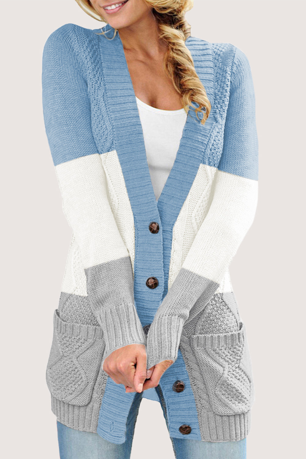 Comfy Front Pocketed Cardigan