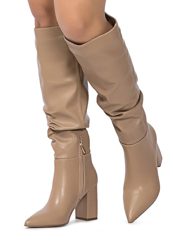 Knee High Slouch Boot