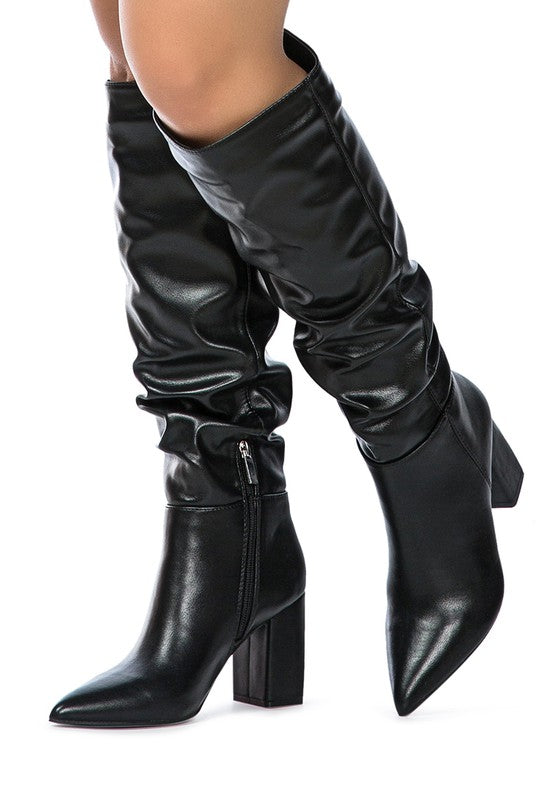 Knee High Slouch Boot