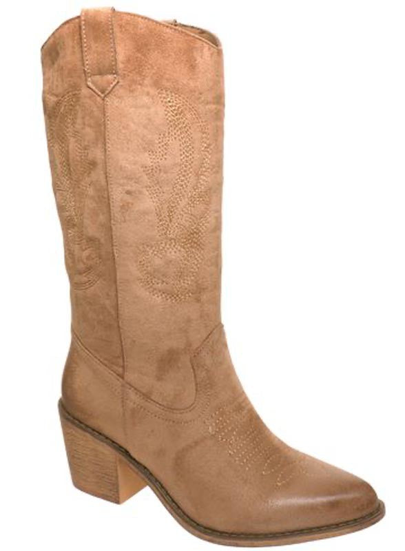 Western Embroidery Cowboy Boots