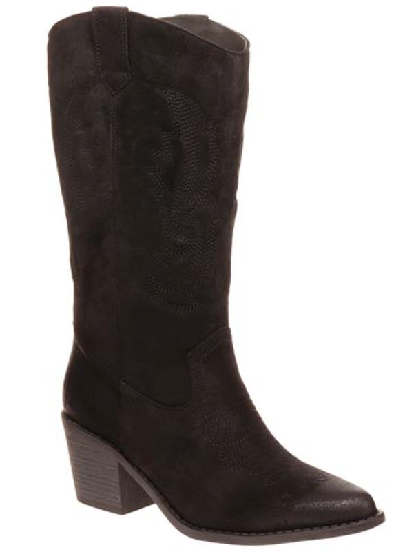 Western Embroidery Cowboy Boots