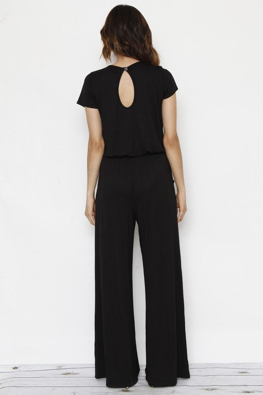 Round the Way Jumpsuit W/Pocket