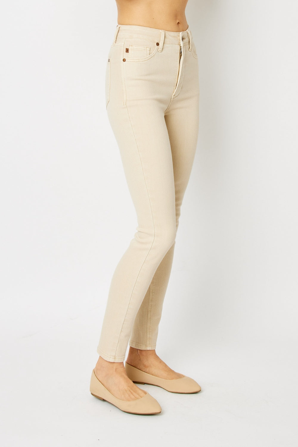 Plus Size Tummy Control Skinny Jeans