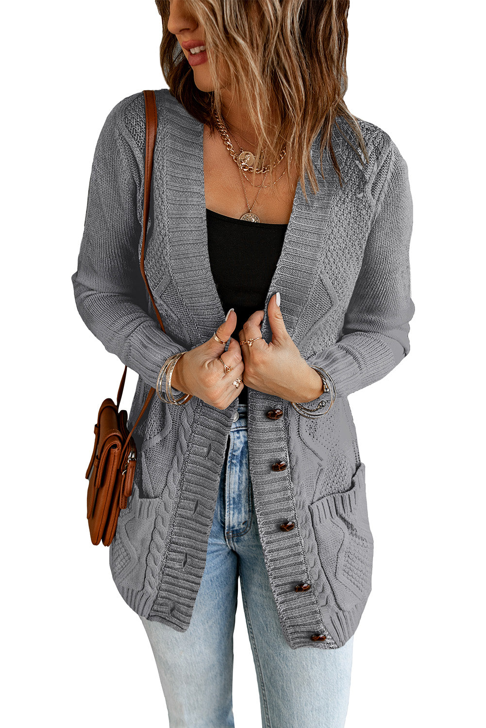 Comfy Front Pocketed Cardigan