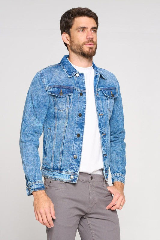 Men's Light Blue Denim Jacket