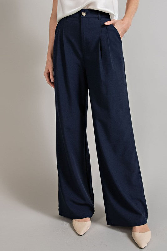 Straight Leg Office Pants