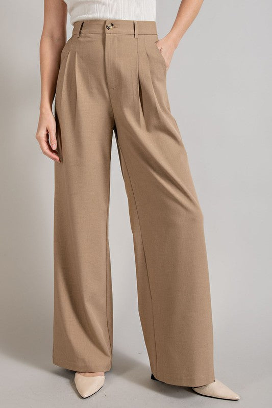 Straight Leg Office Pants