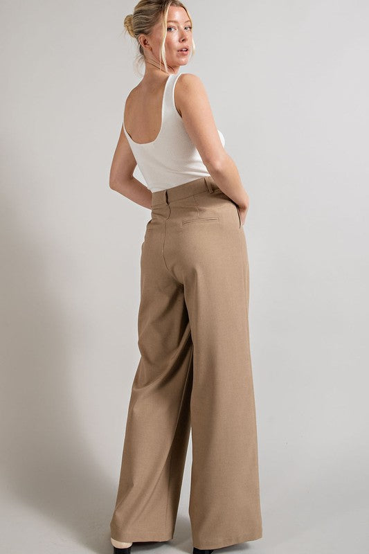 Straight Leg Office Pants