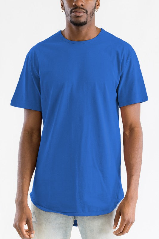 Solid Color Round Neck Tshirt