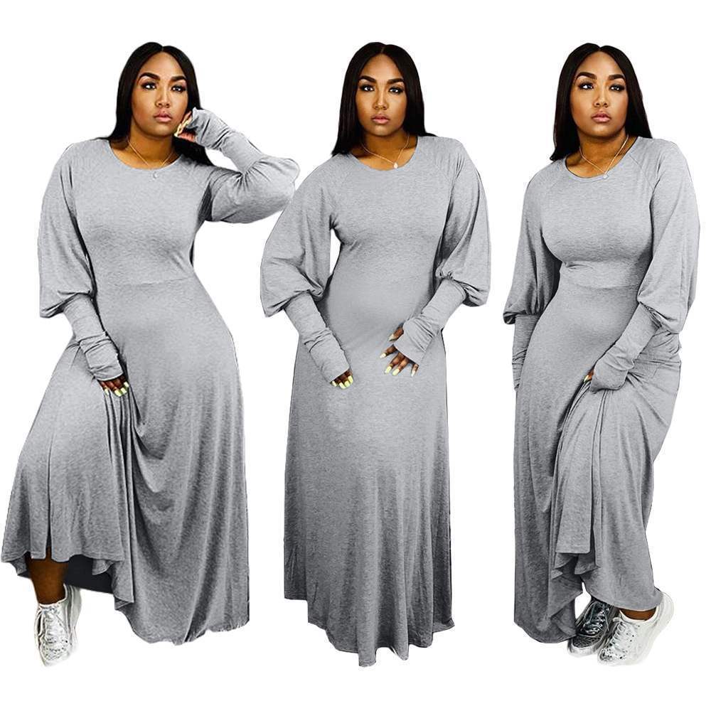 Women's plus size Casual Dressy Maxi Dress