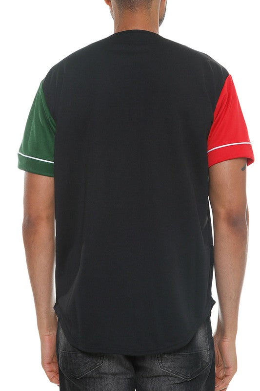 Solid Baseball T-Shirt Jersey (SM-3X)