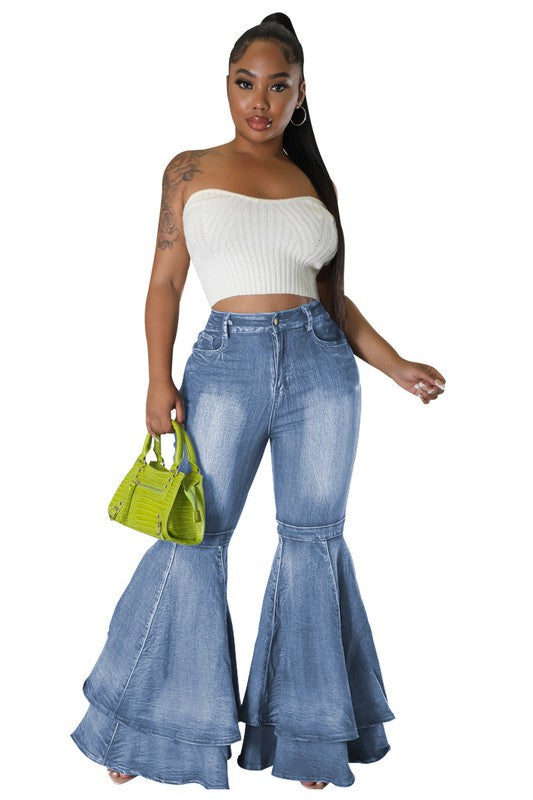 Got Curves Wide Leg Jeans