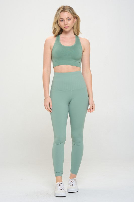 High Waisted Booty Lift Firm Sculpt Leggings