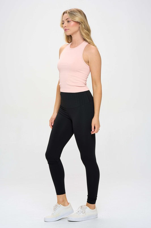 High Waisted Booty Lift Firm Sculpt Leggings