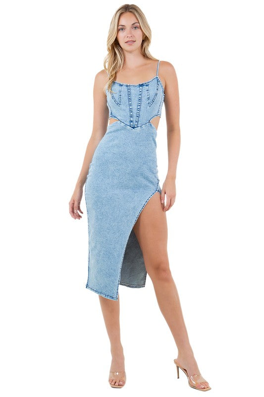 She’s All That Denim Dress