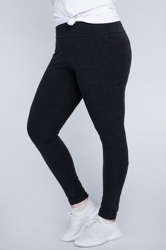 Plus Everyday Leggings with Pockets