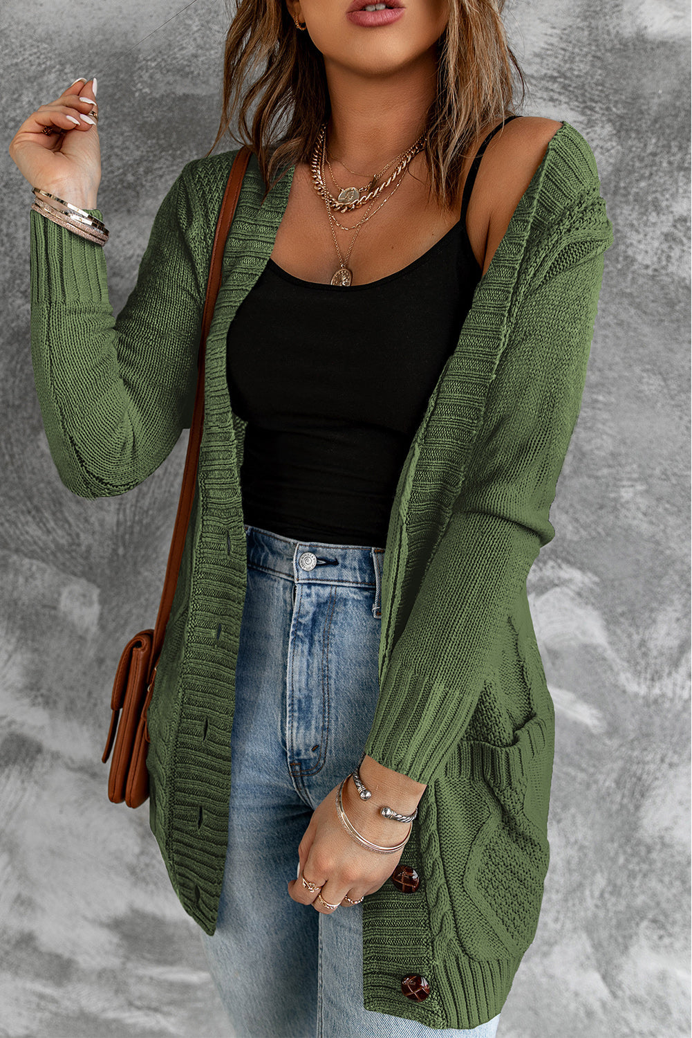 Comfy Front Pocketed Cardigan