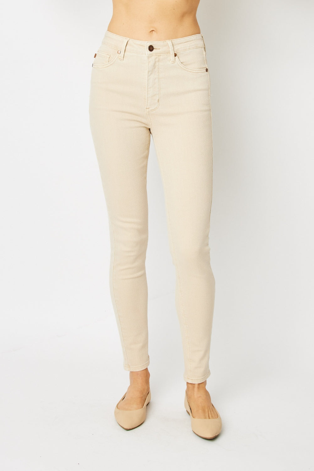 Plus Size Tummy Control Skinny Jeans