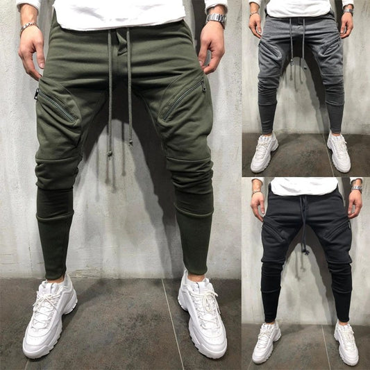 Men Loose Fit Sports Pants