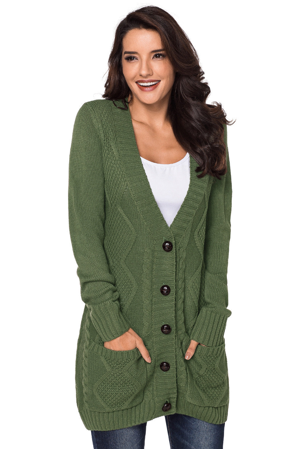 Comfy Front Pocketed Cardigan