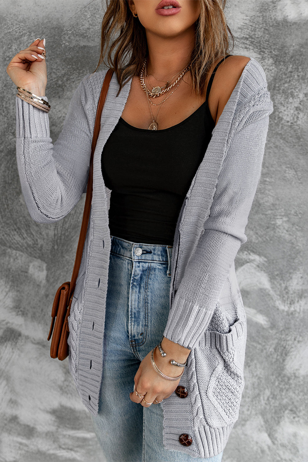 Comfy Front Pocketed Cardigan