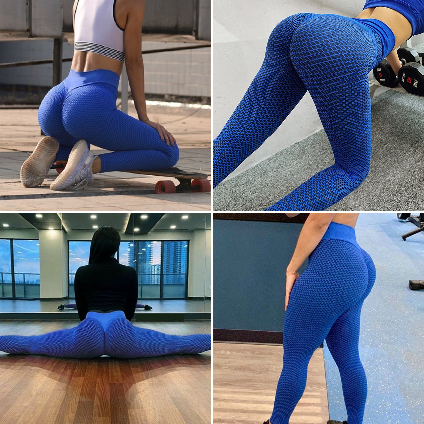 TIK Tok Leggings Butt Lifting Workout Tights… Plus Size Available