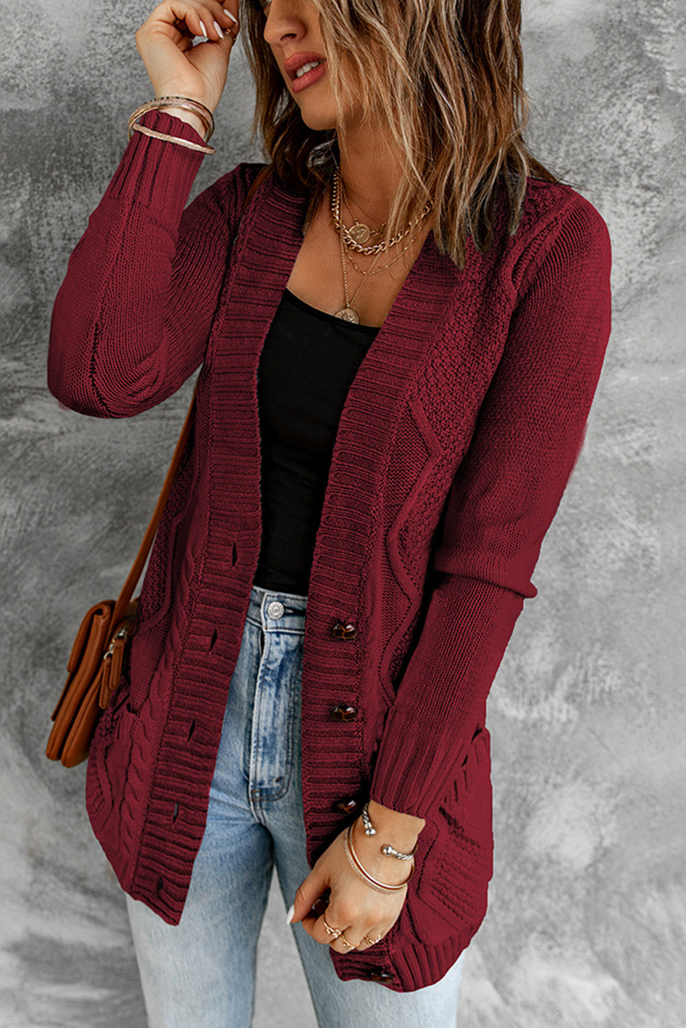 Comfy Front Pocketed Cardigan