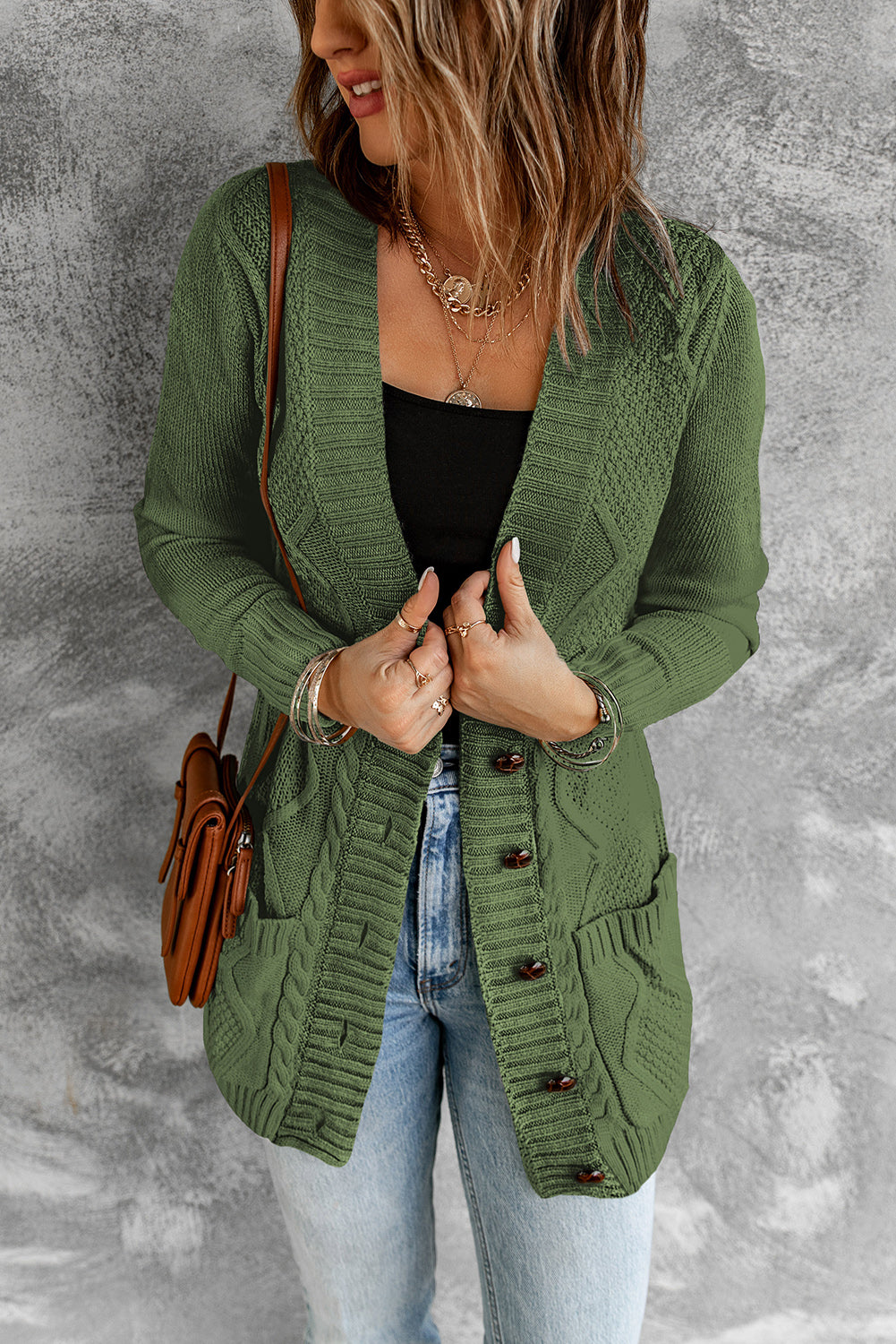 Comfy Front Pocketed Cardigan