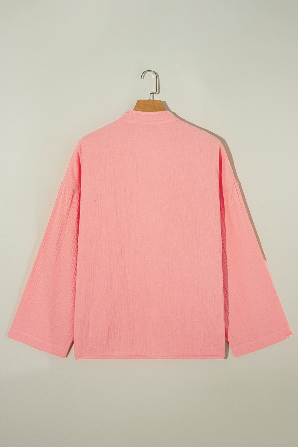 Flamingo Plus Size Crinkle Jacket/Cardigan