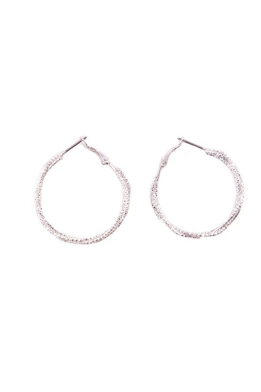 Multi Layered Intertwined Hoop Earrings