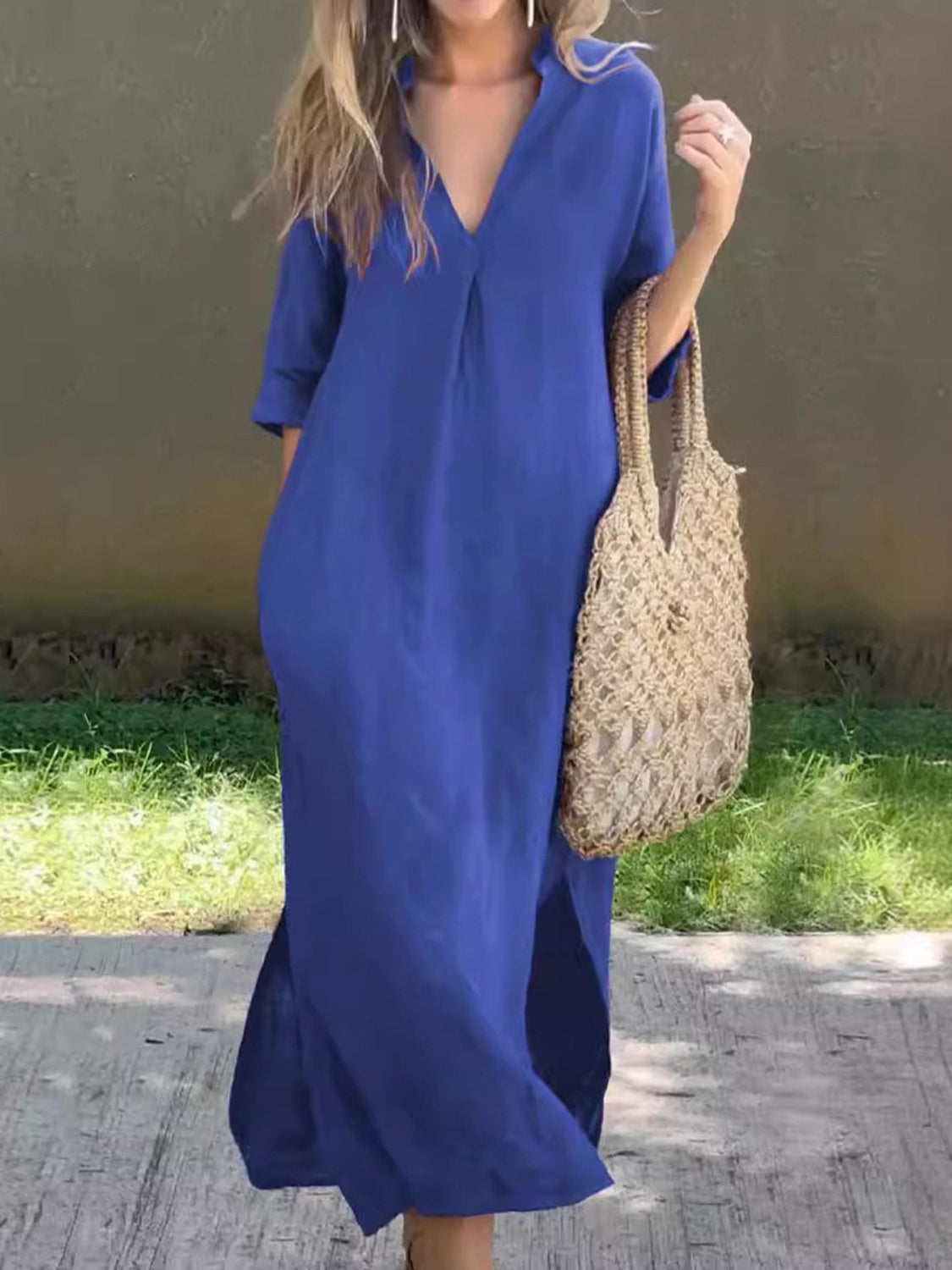 Plus & Regular Size Midi Dress