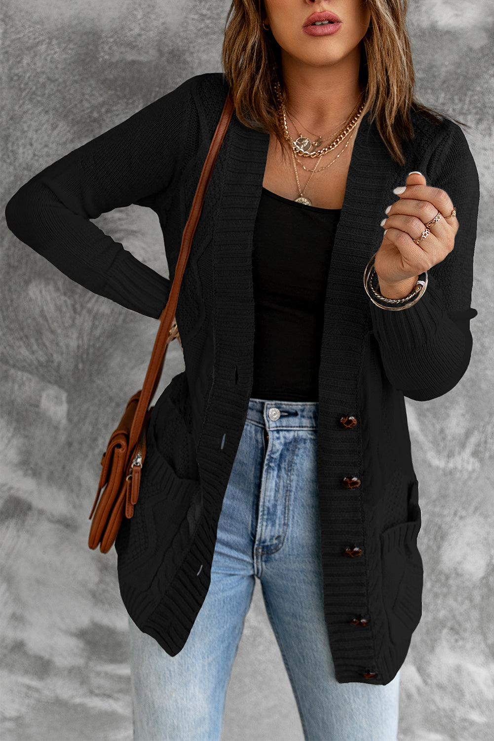 Comfy Front Pocketed Cardigan