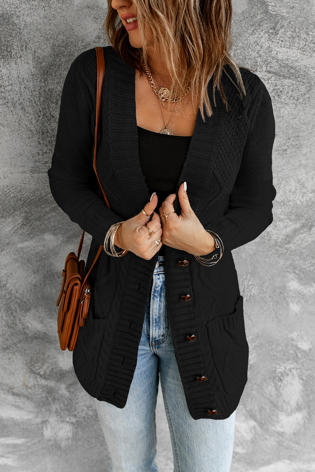 Comfy Front Pocketed Cardigan