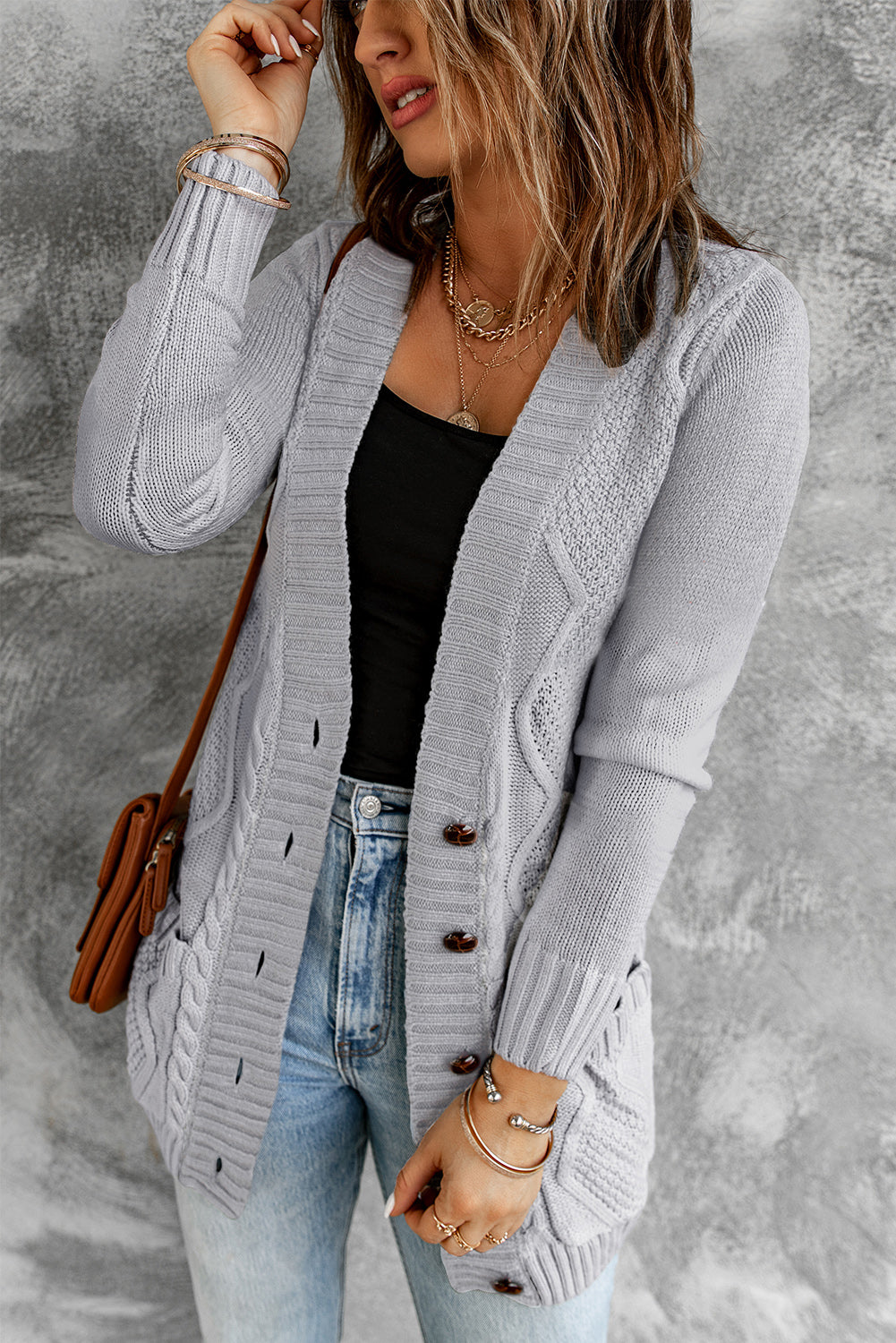 Comfy Front Pocketed Cardigan