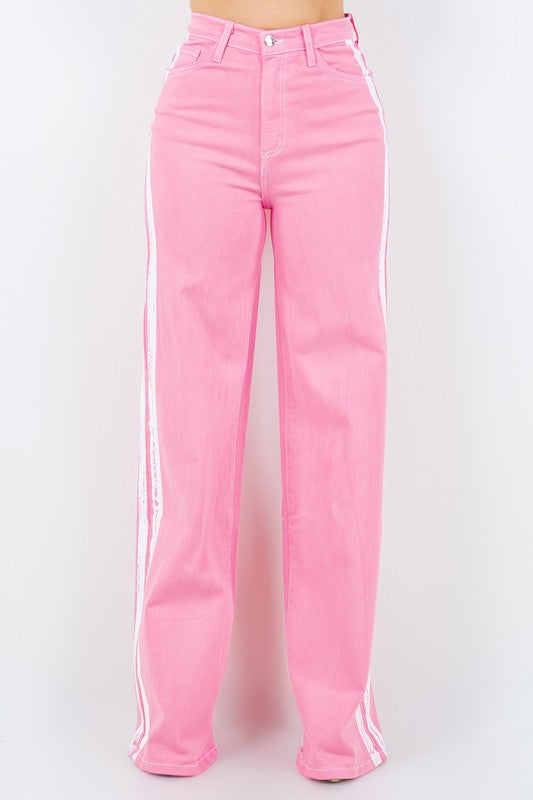 Girly girl Pink Jeans